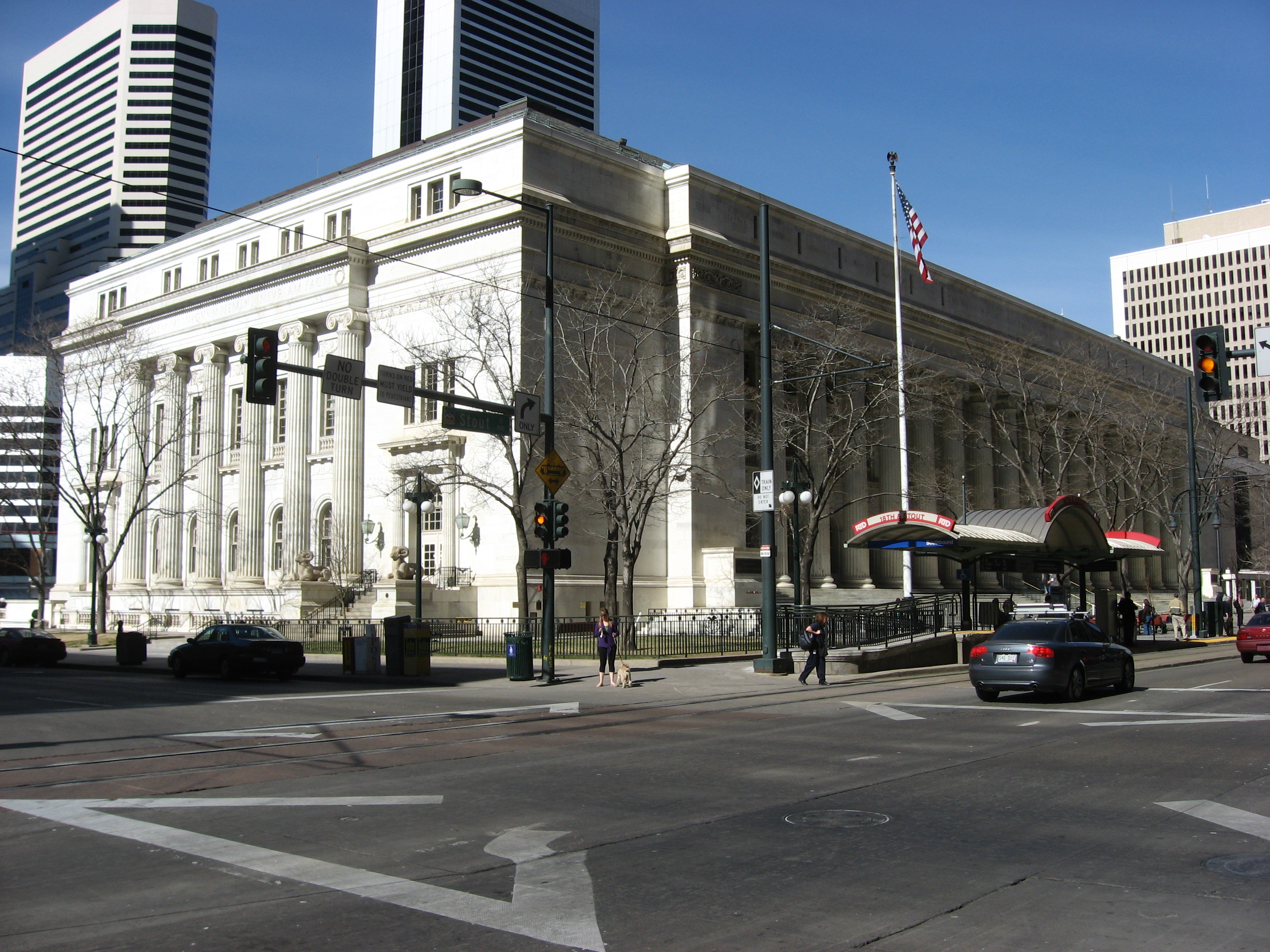The Byron White U.S. Courthouse in Denver, home of the U.S. Court of Appeals for the Tenth Circuit.