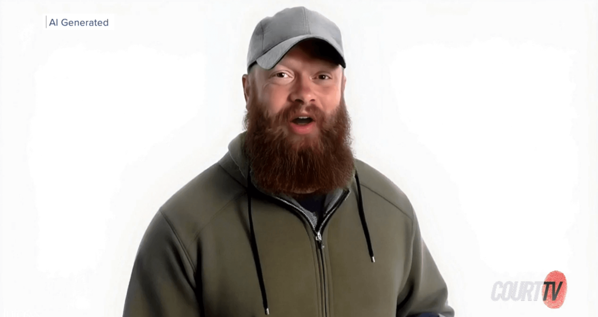An AI-generated likeness of Christopher Pelkey in the video played at sentencing.